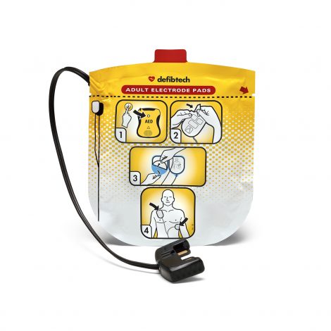 Adult Defibrillation Pads X 2 - View/ECG/Pro